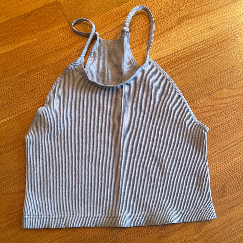 Free People Movement-Happiness Runs Long Cropped Tank Top
